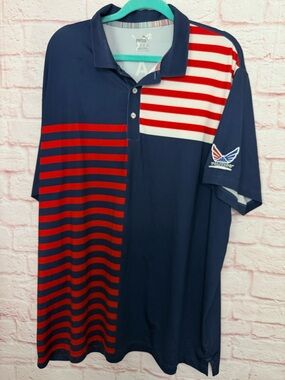 PUMA VOLITION AMERICA
PATRIOT UNITED STATES USA GOLF POLO SHIRT
Mens XXL